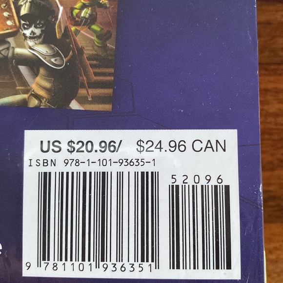 Nickelodeon Teenage Mutant Ninja Turtles box set Collection 1, 4 books, unopened - Picture 7 of 9